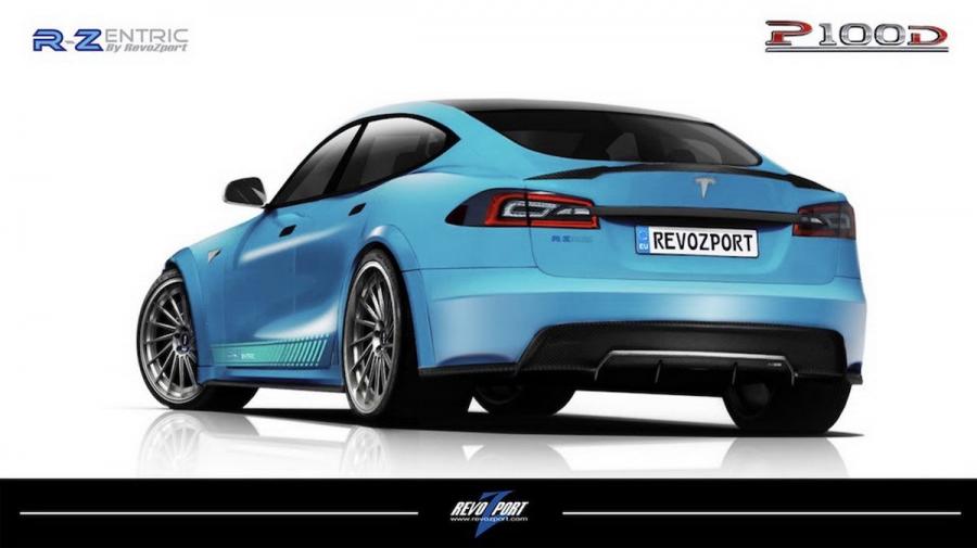  Tesla Model S P100D by RevoZport 2016 года  (фото 2 из 7)